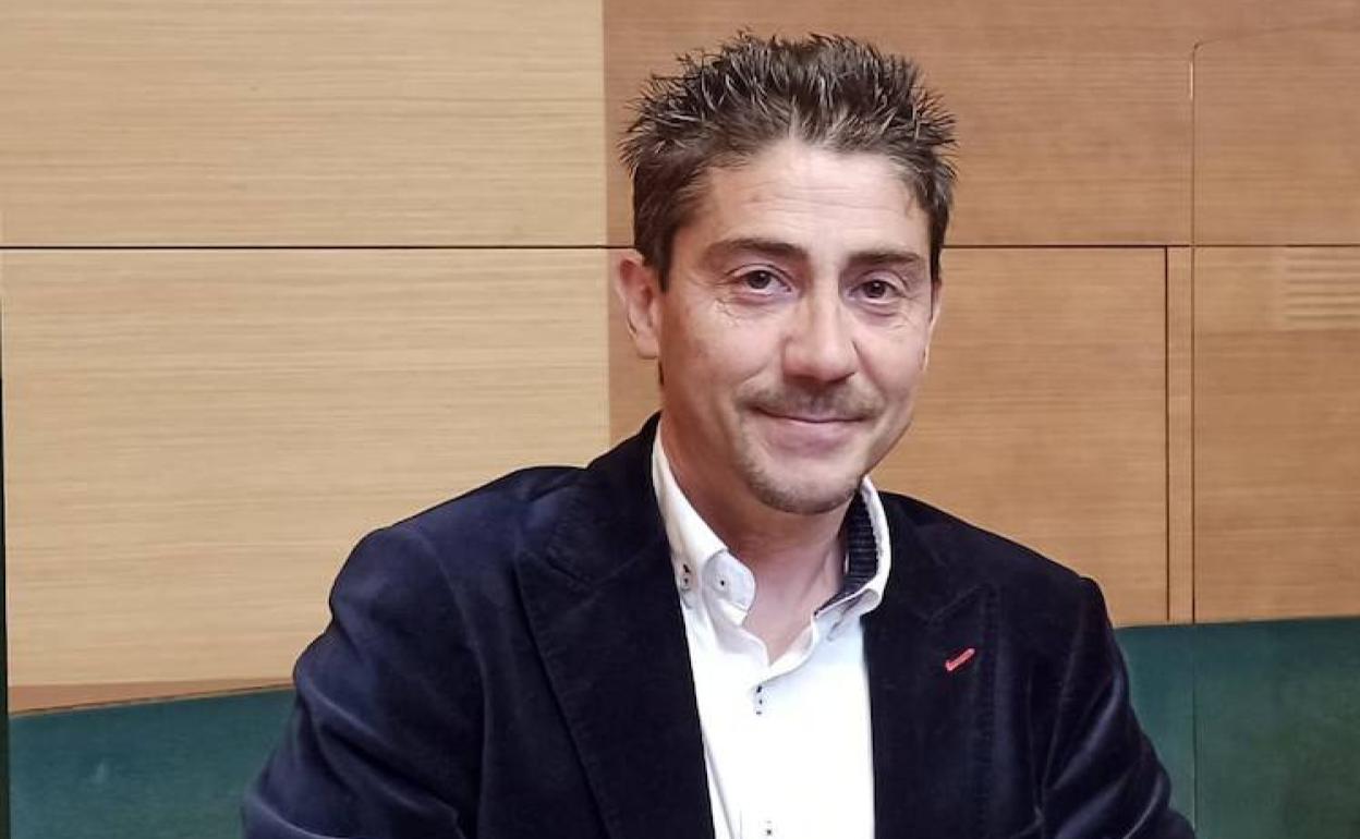 El portavoz de Cs, Jesús Gimeno. 