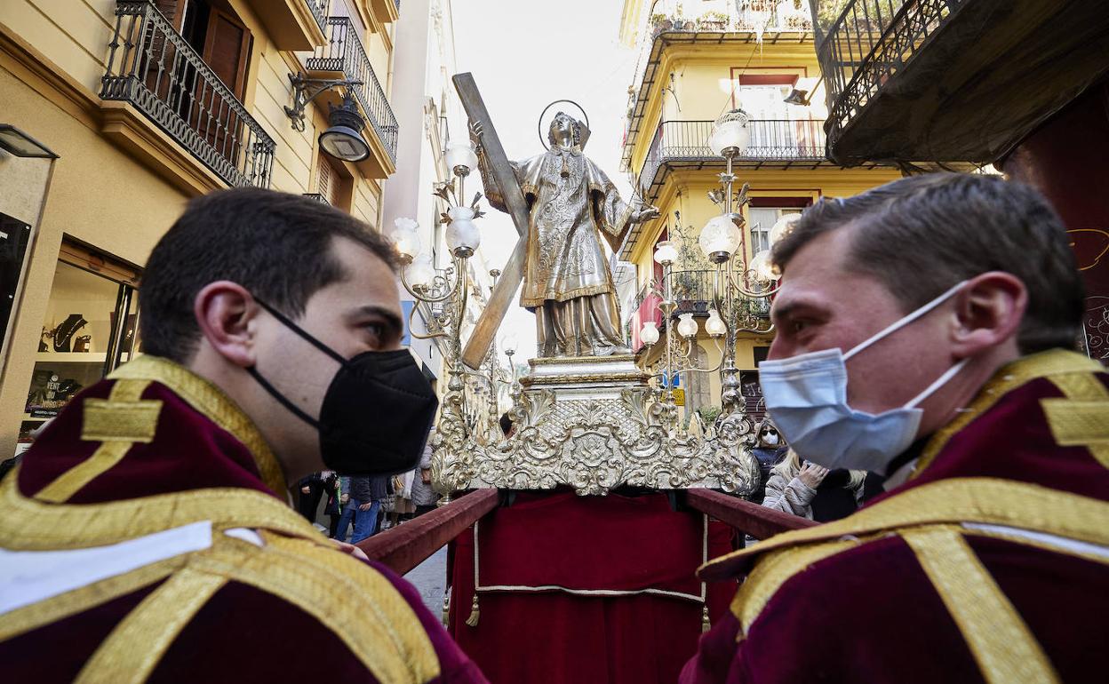 Festejo de San Vicente Mártir, en la ciudad de Valencia. 