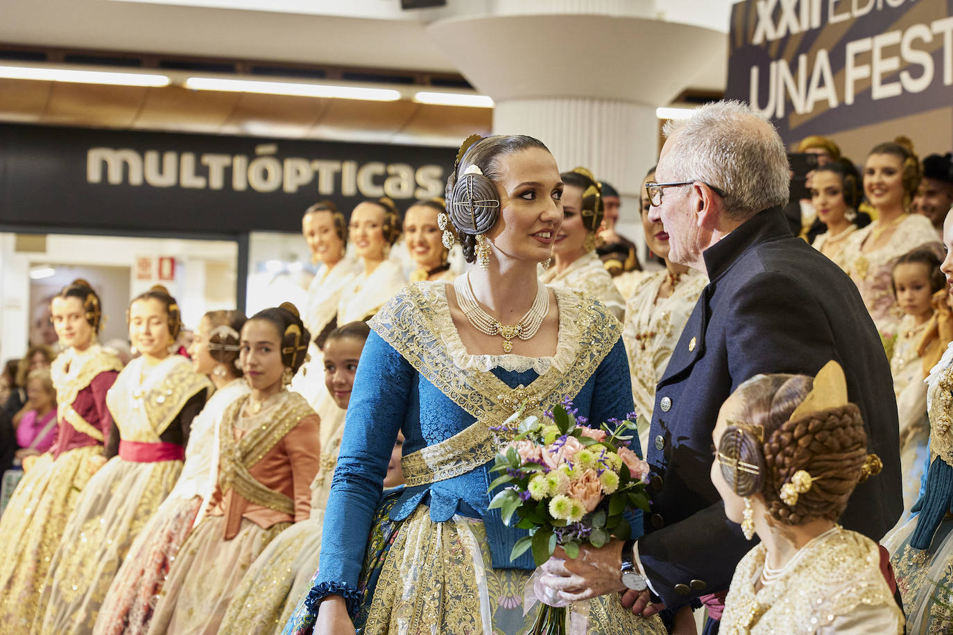 Fotos: Las falleras mayores de Valencia inaguran la exposición de bocetos de las fallas especiales de 2023