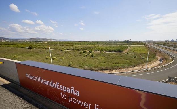 Ubicación de la futura planta de Volkswagen en Sagunto.