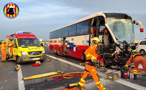 Accidente mortal en la A-3. 