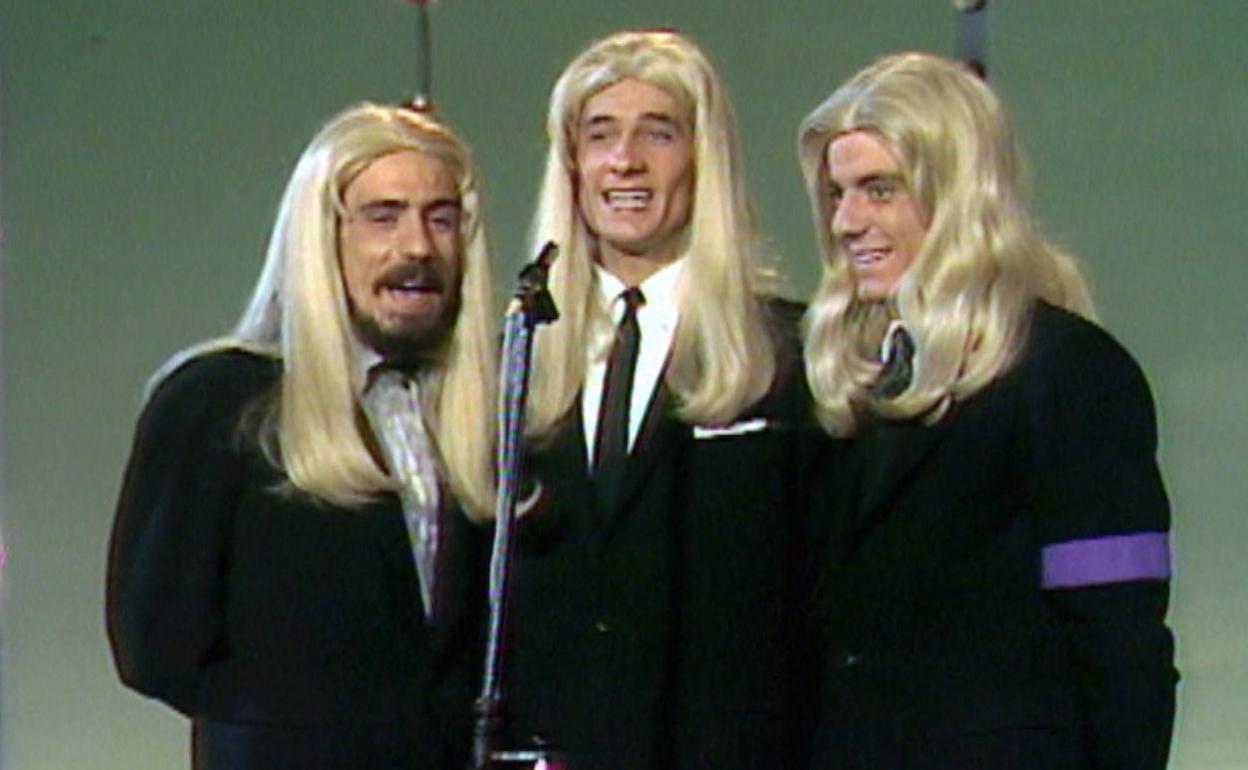Fernando, Josema y Millán, como las Trillizas de Oro.