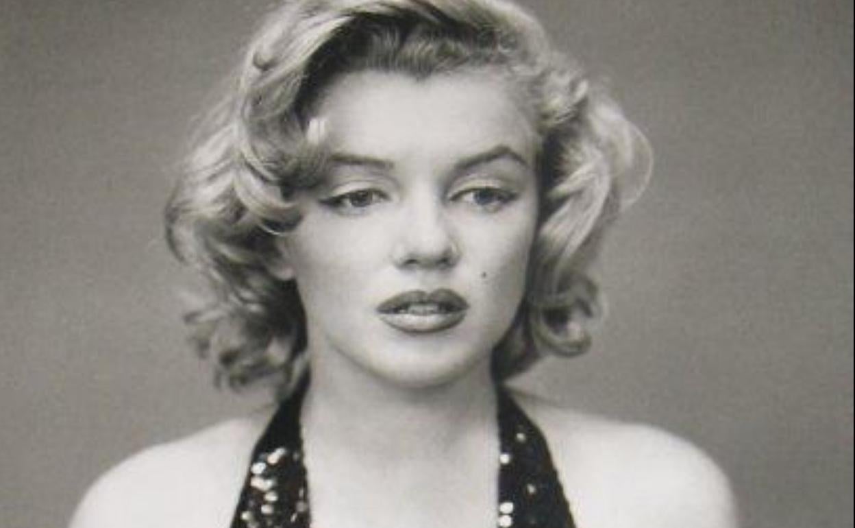 La actriz y cantante Marilyn Monroe. 