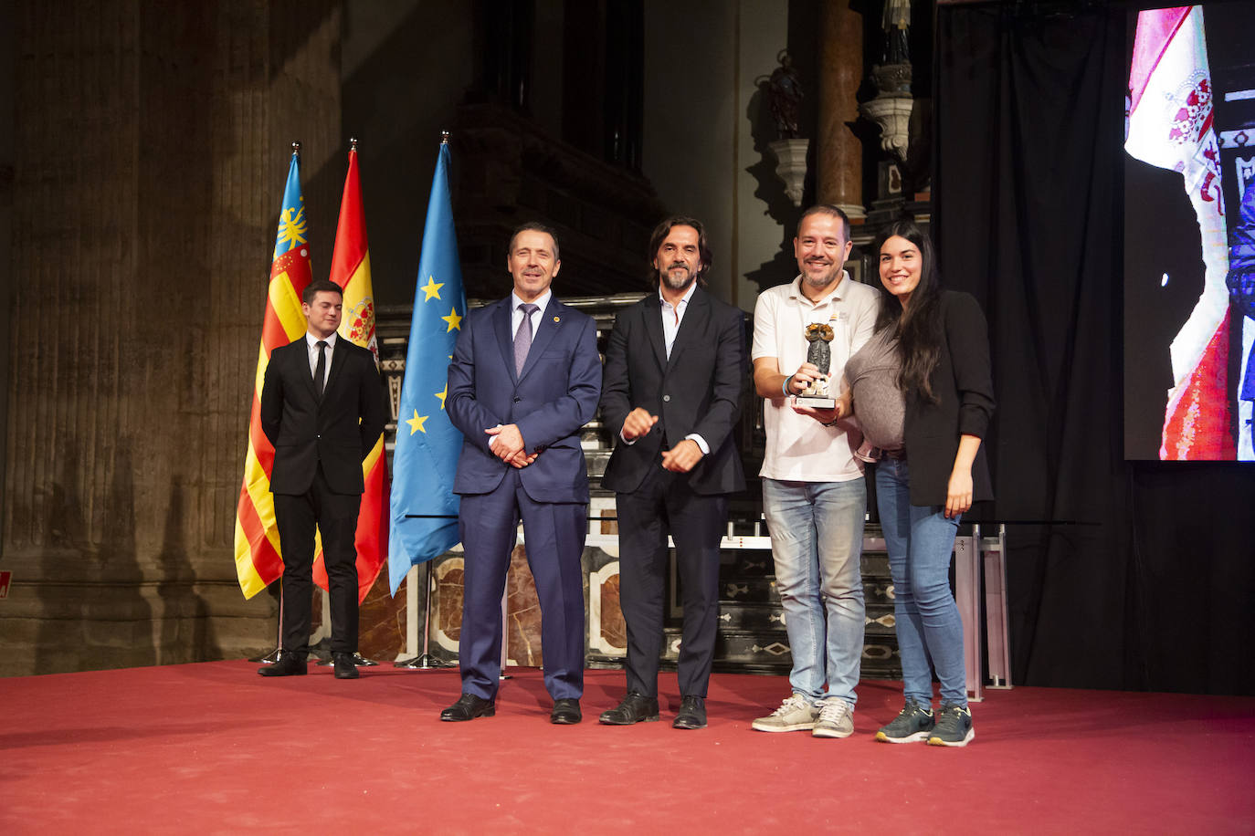 Acto de entrega de los VIII Premios a la Excelencia de Unión Profesionales de Valencia.