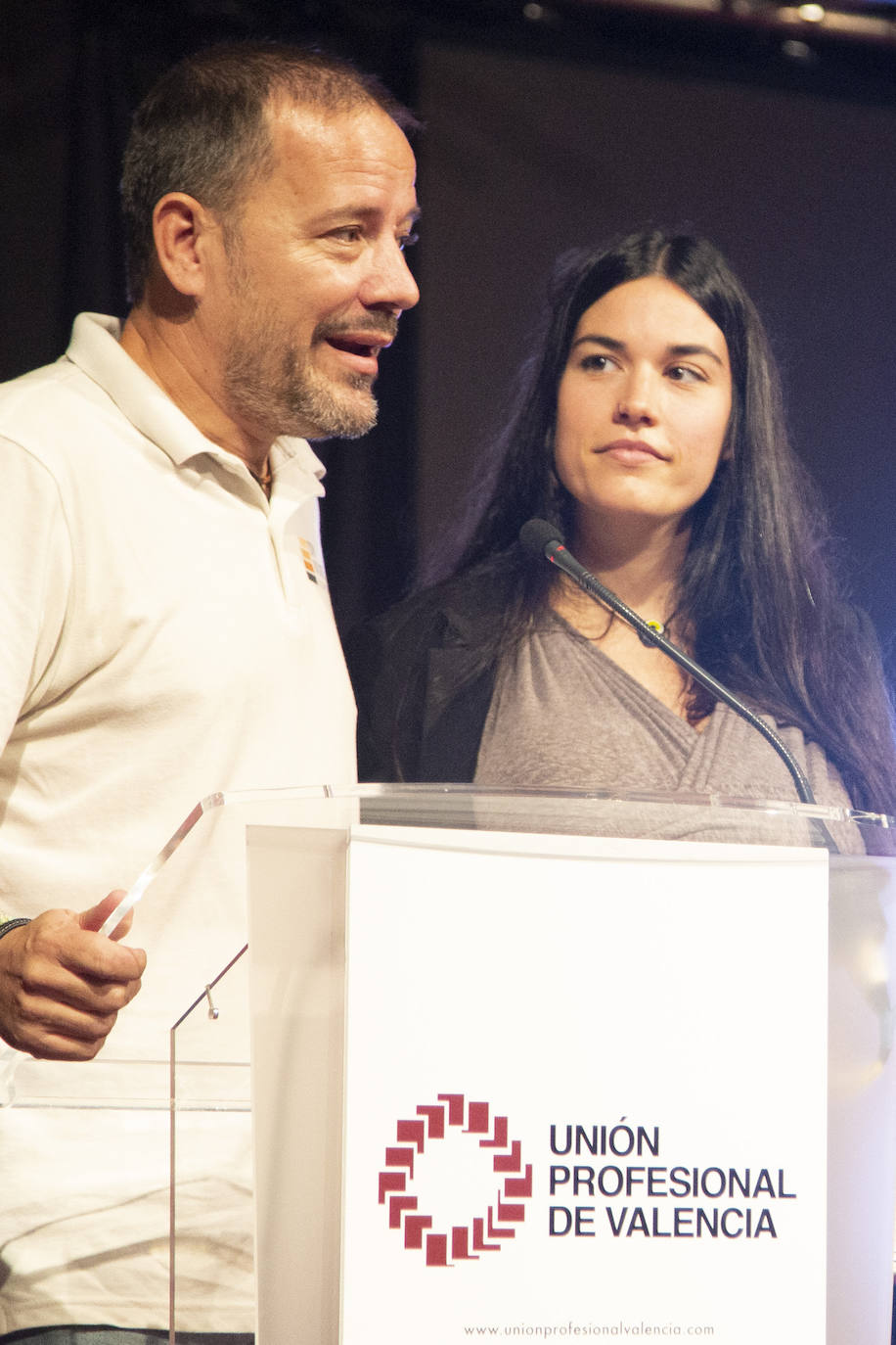 Acto de entrega de los VIII Premios a la Excelencia de Unión Profesionales de Valencia.