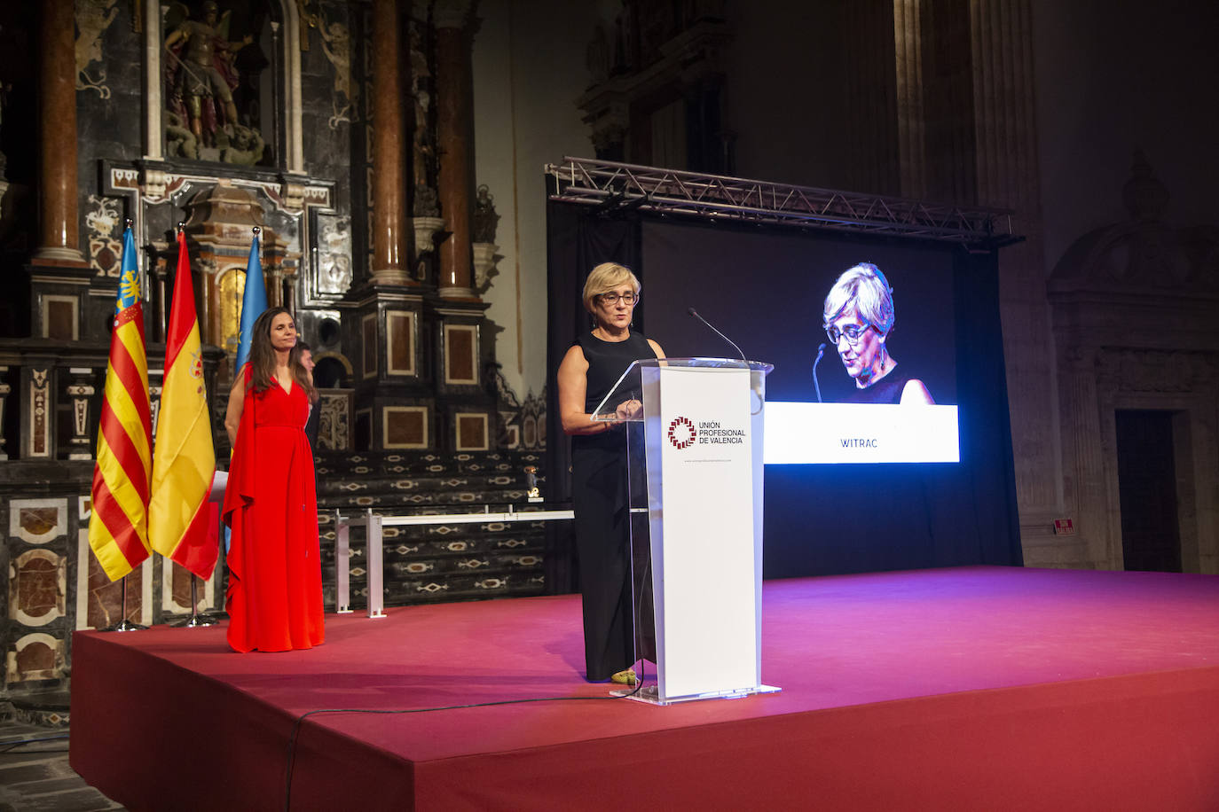 Acto de entrega de los VIII Premios a la Excelencia de Unión Profesionales de Valencia.