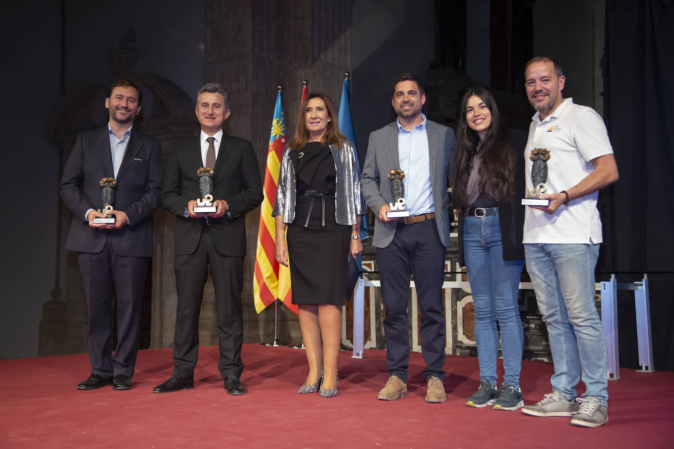 Acto de entrega de los VIII Premios a la Excelencia de Unión Profesionales de Valencia.