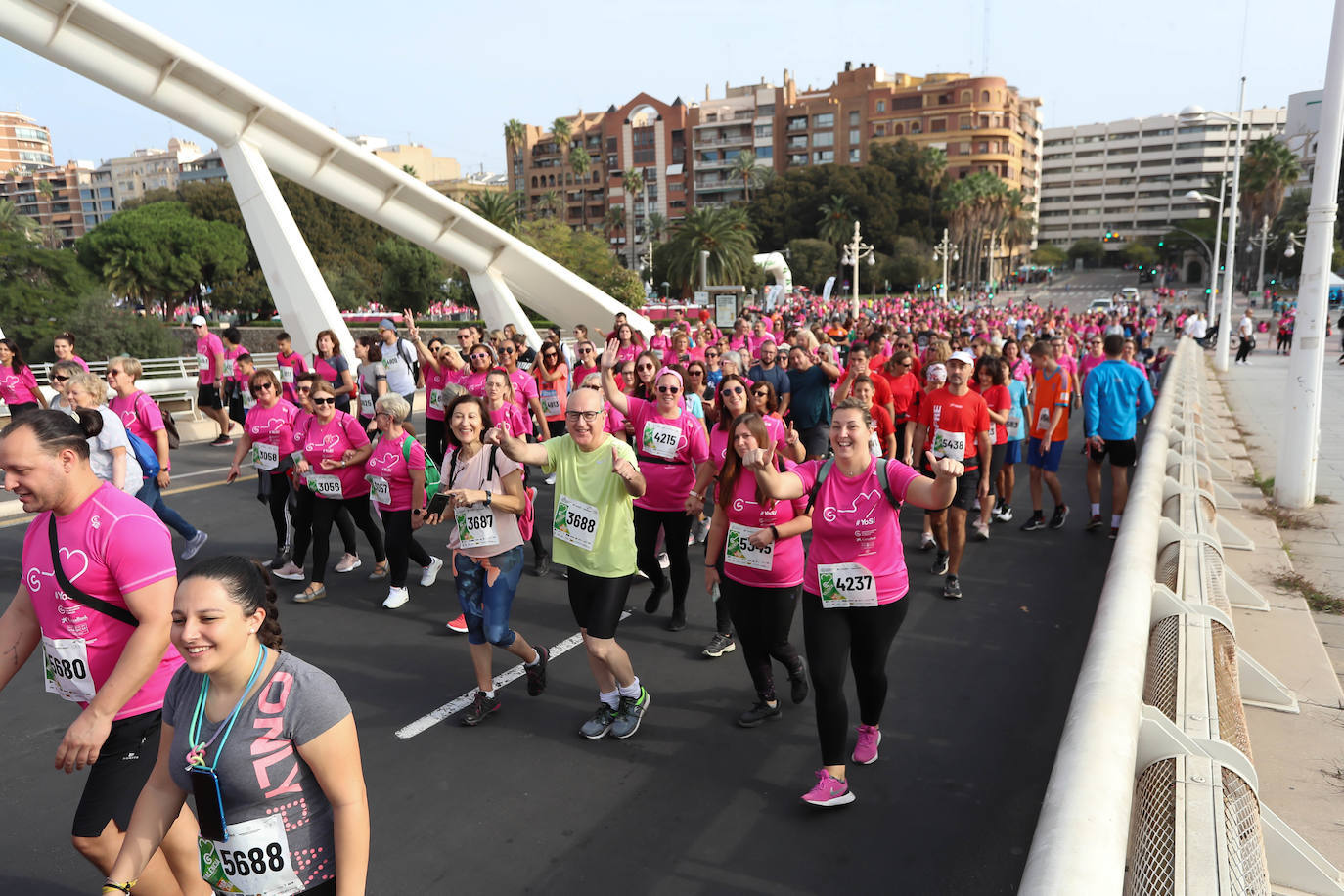 Los corredores se han sumado a esta iniciativa solidaria.