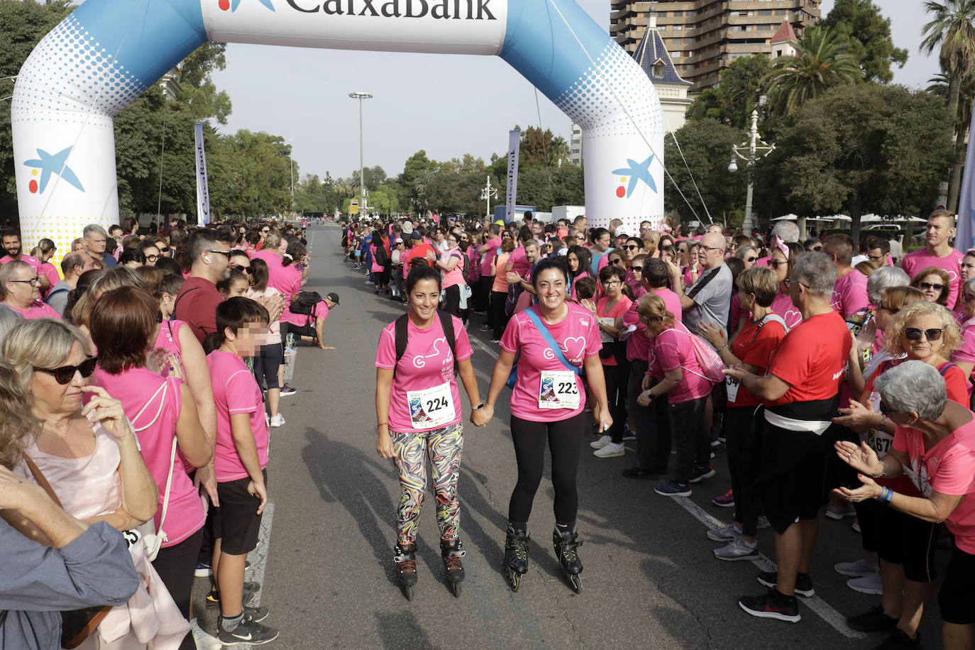 Los corredores se han sumado a esta iniciativa solidaria.