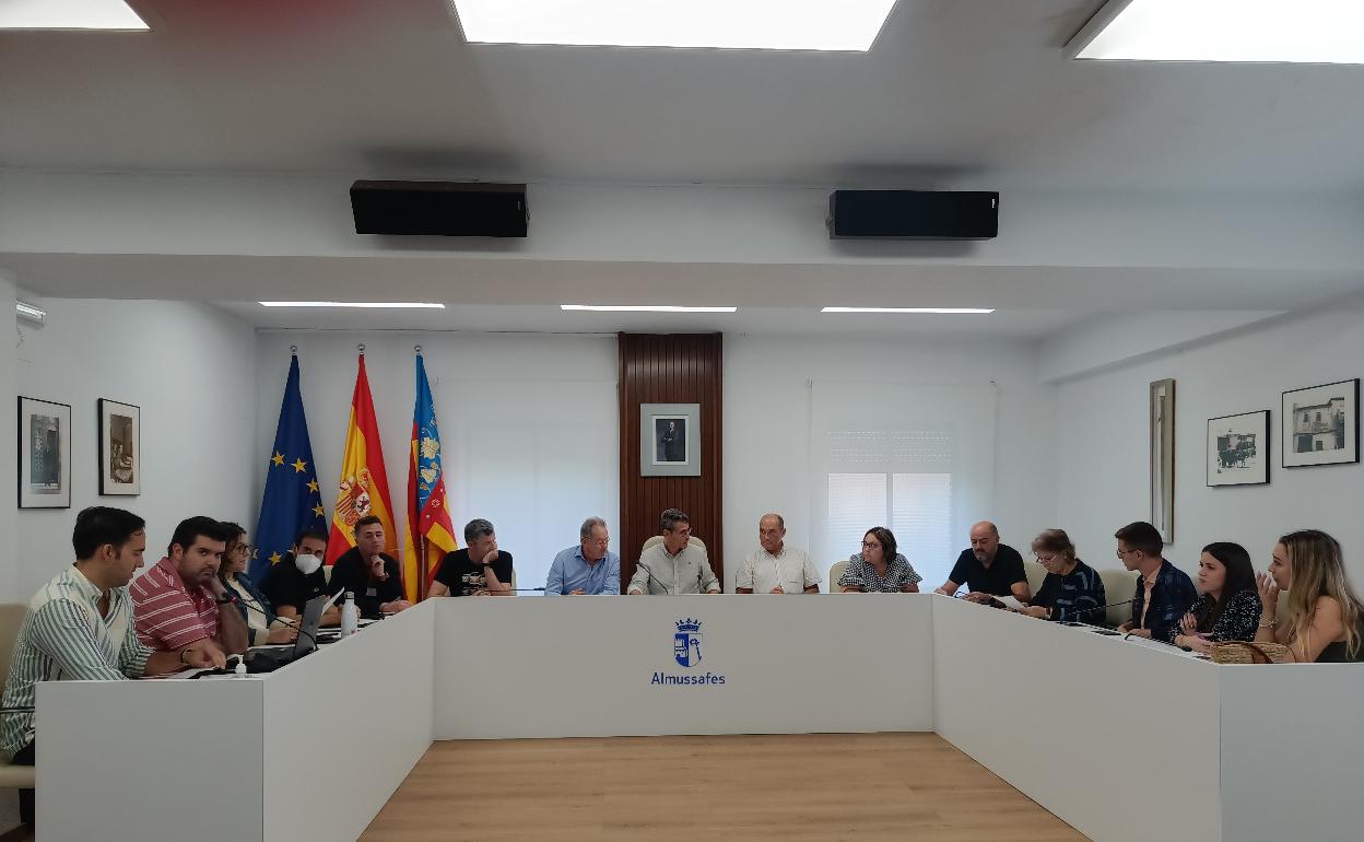 Pleno del Ayuntamiento de Almussafes. 