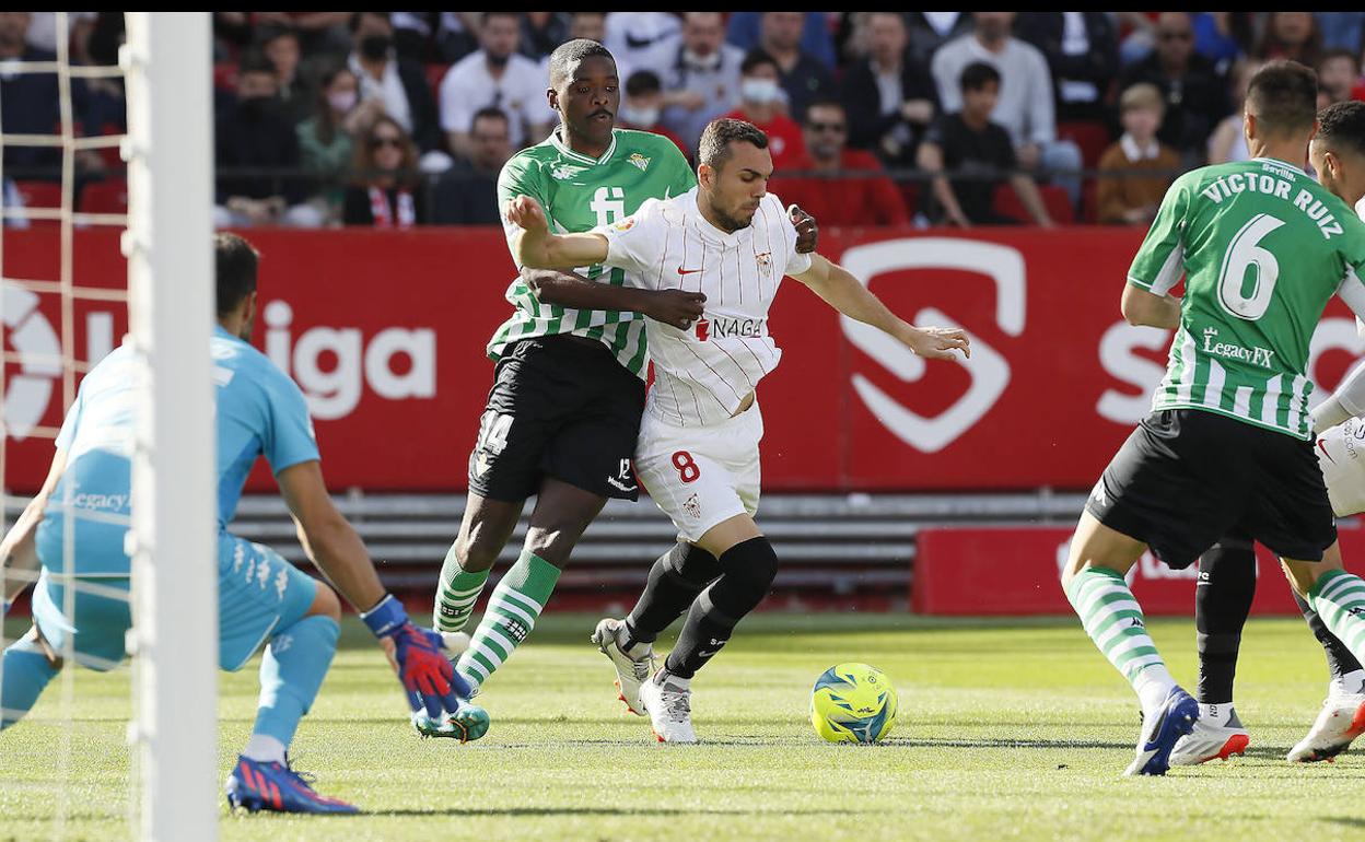 Un Sevilla-Betis de la temporada 2021-22. 