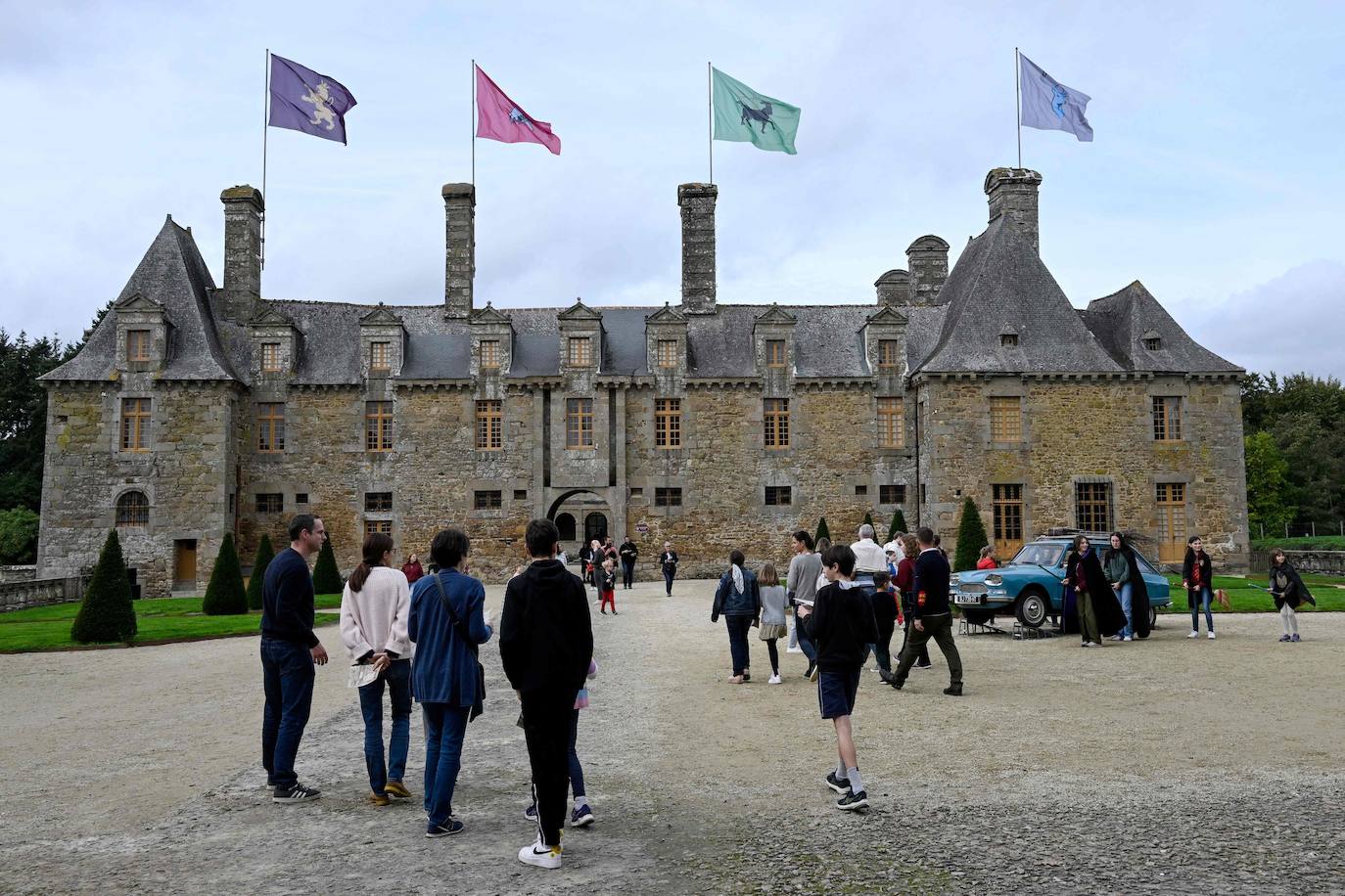 Fotos: El castillo de Harry Potter en la vida real