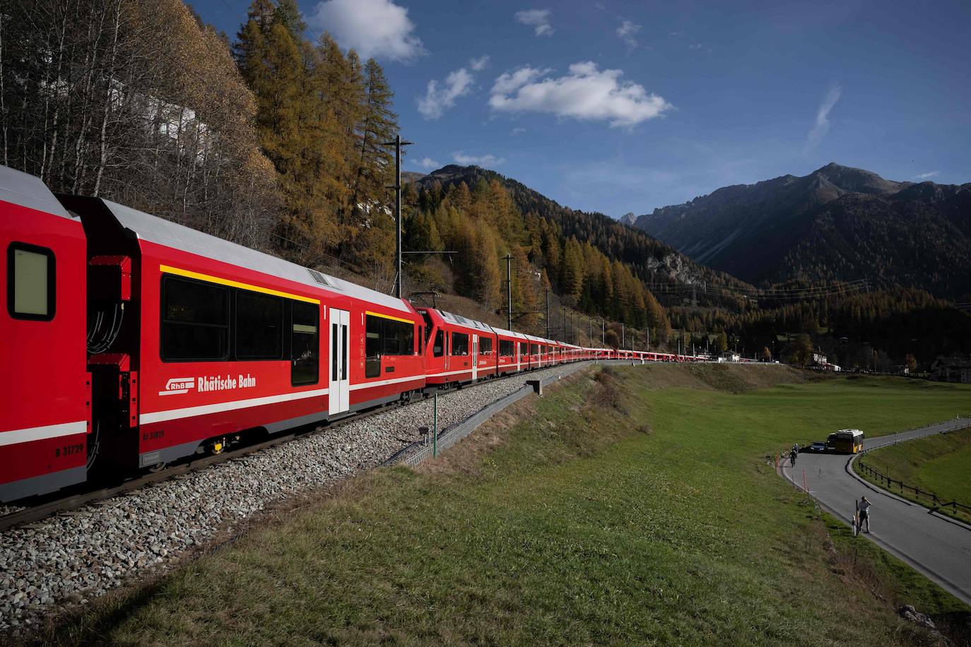 Fotos: Así es el tren más largo del mundo