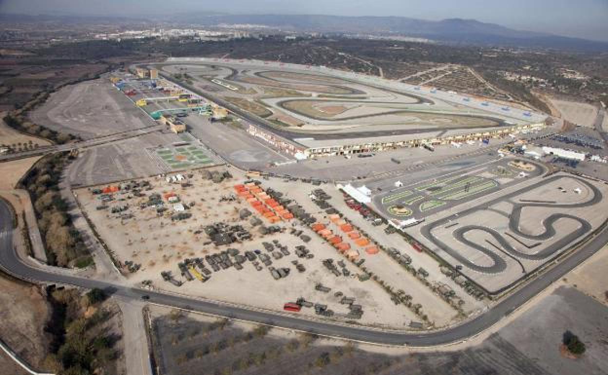 Vista aérea del circuito.