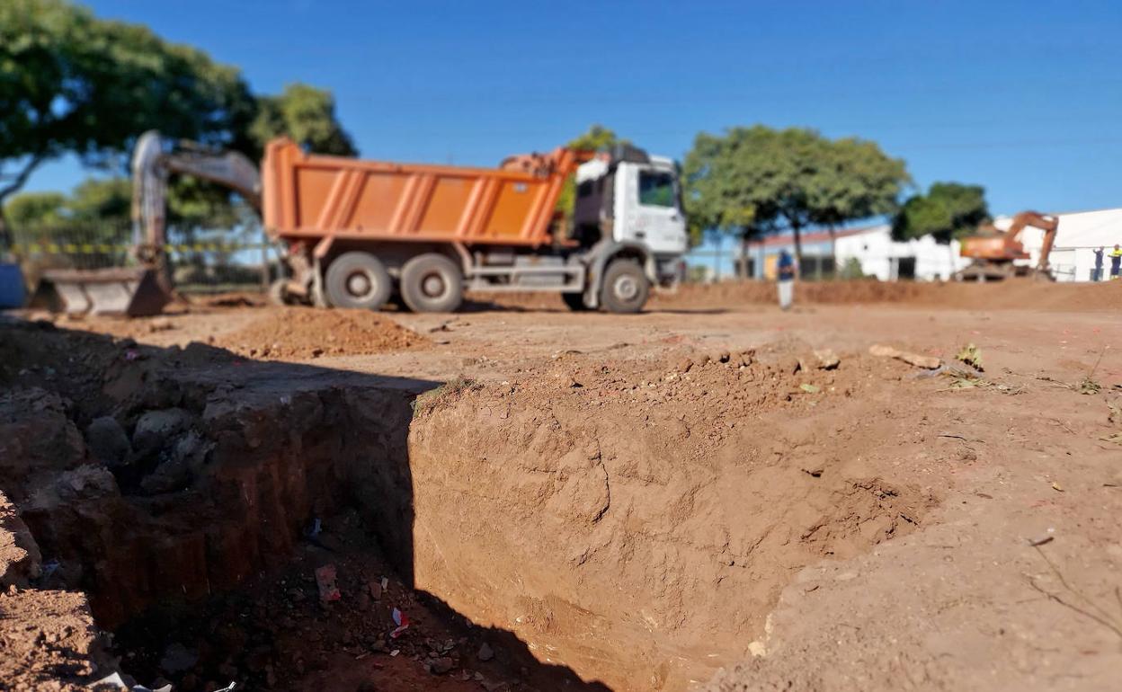 Los trabajos sobre el terreno. 