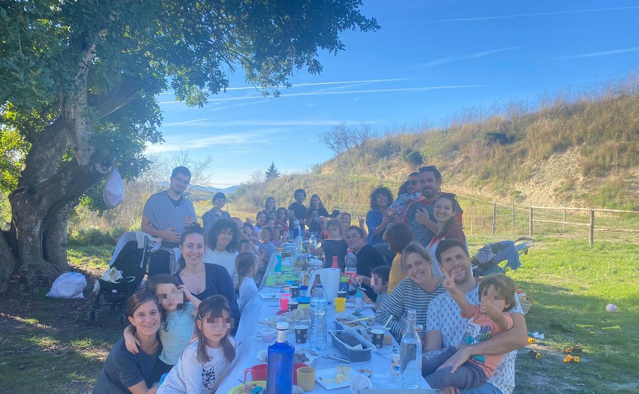 Otos recibió a las nuevas familias con una jornada de convivencia. 