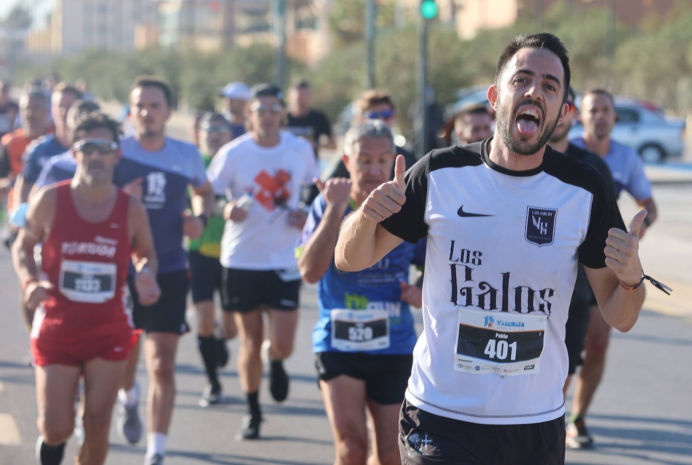 Participantes de la 15K Valencia Abierta al Mar de la edición del año pasado