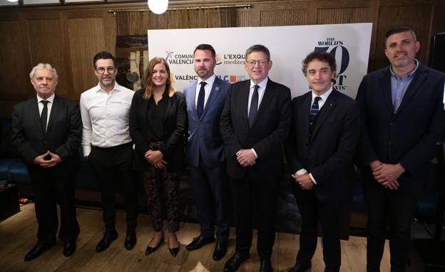 Imagen principal - The World&#039;s 50 Best Restaurants 2023 | Valencia será la sede de la gala que elige a los mejores restaurantes del mundo