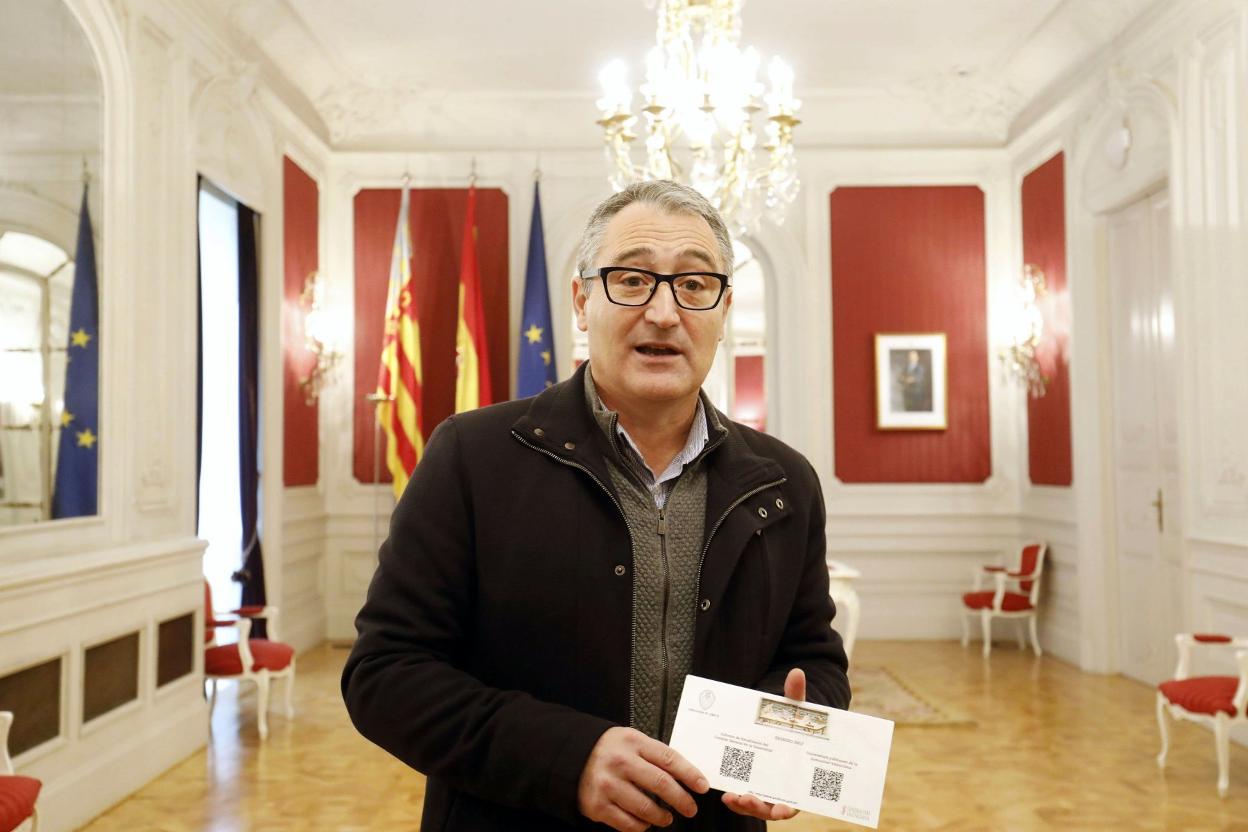 El Síndic Major de Comptes, Vicent Cucarella. 