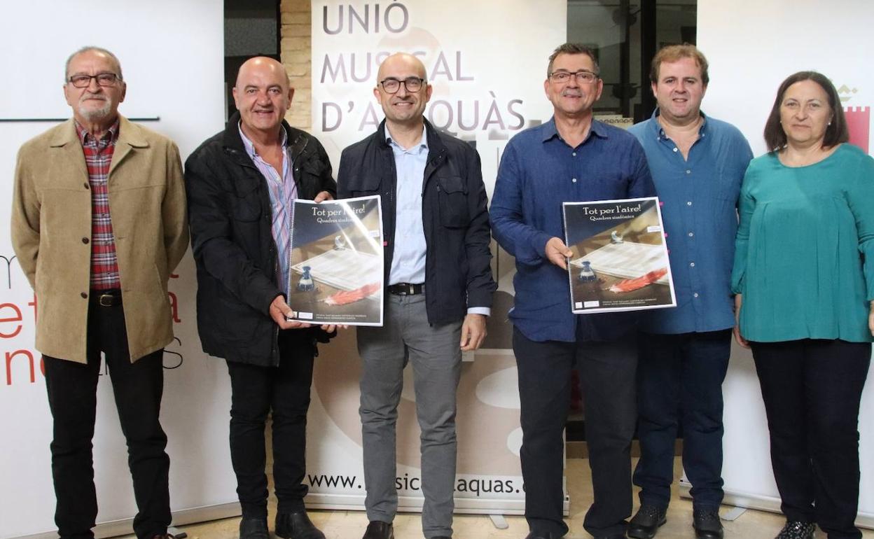 El acto de presentación del musical. 