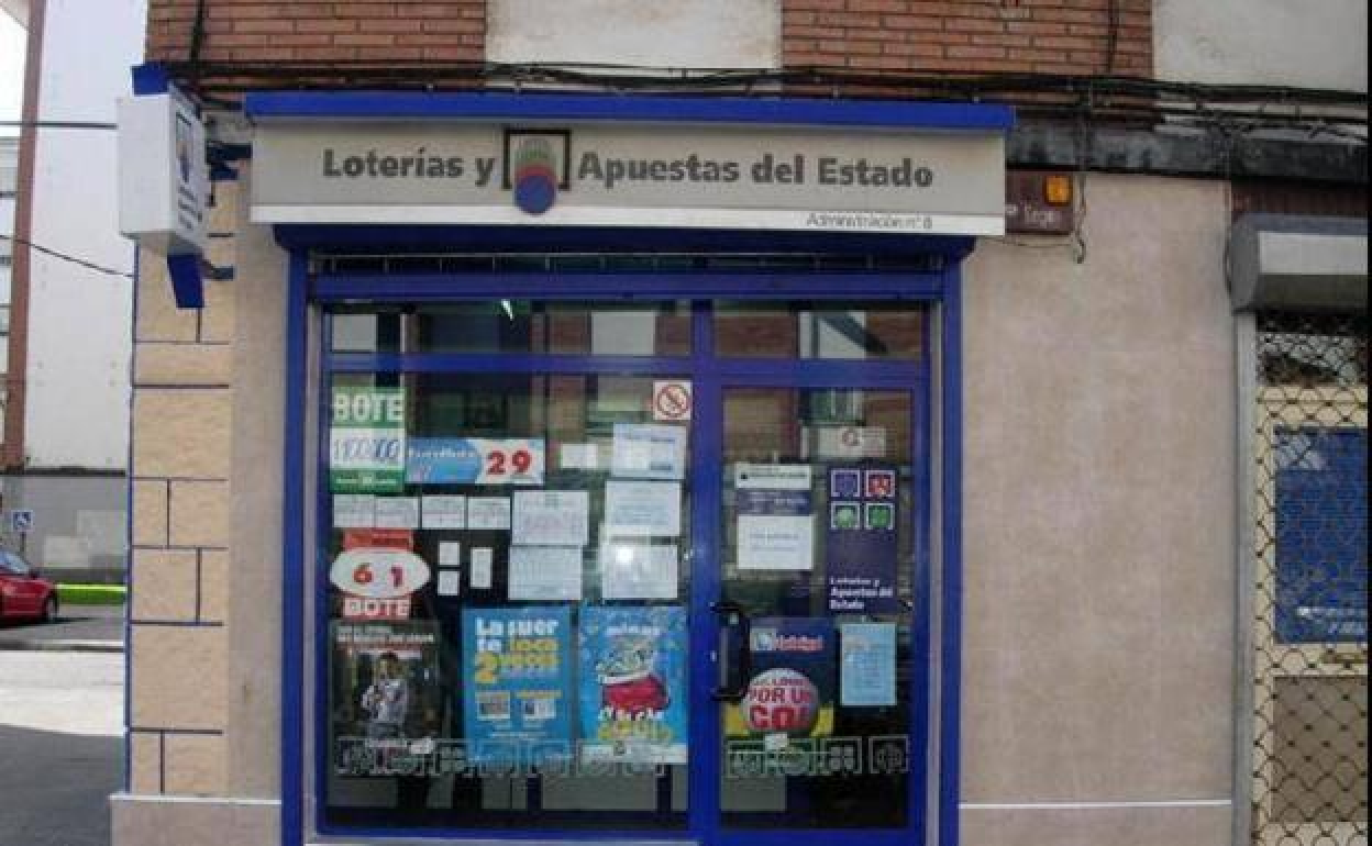 Una administración de Loterías y Apuestas del Estado.