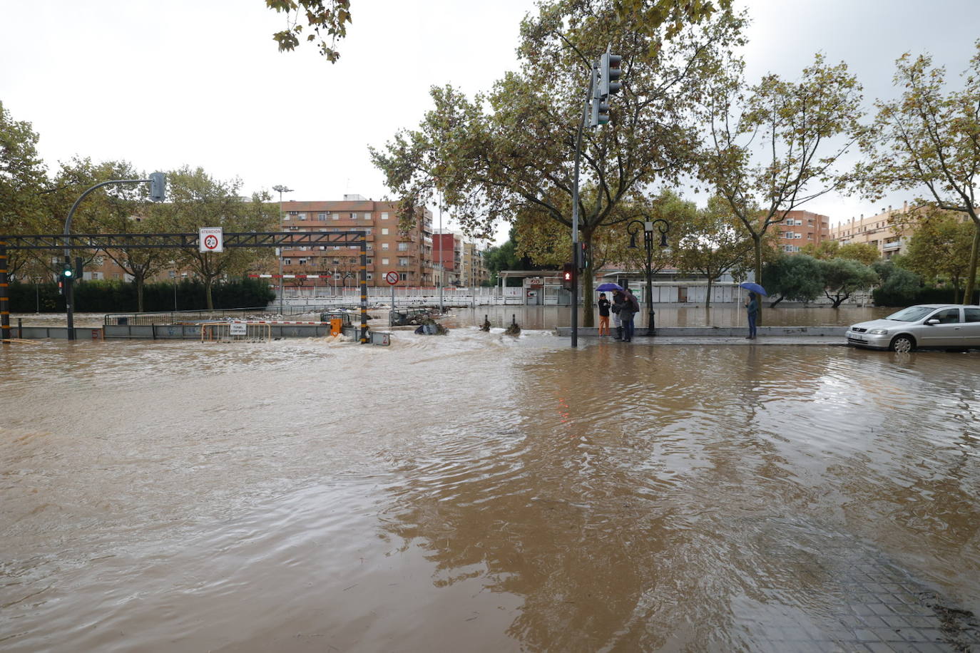 Fotos: El barranco de Aldaia se desborda