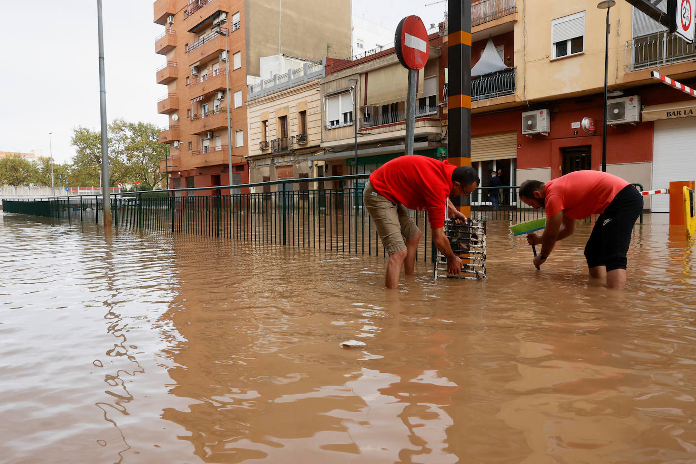 Fotos: El barranco de Aldaia se desborda