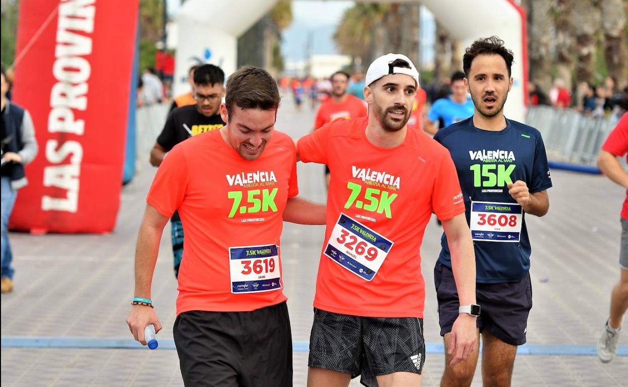 Participantes de la 15K Valencia Abierta al Mar 2022. 