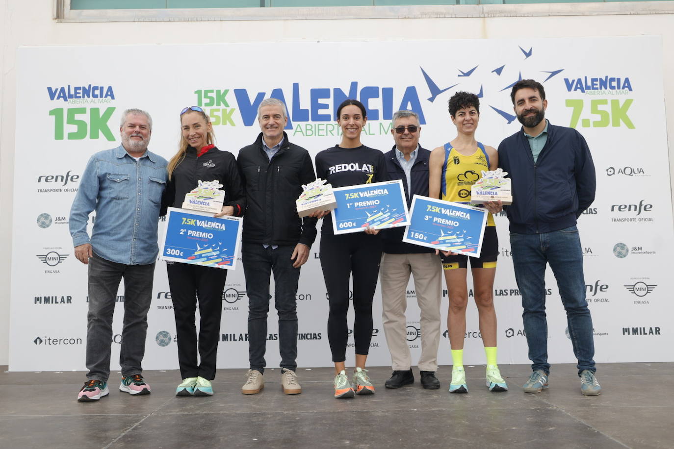 Fotos: Todos los ganadores de la 7,5K y la 15K