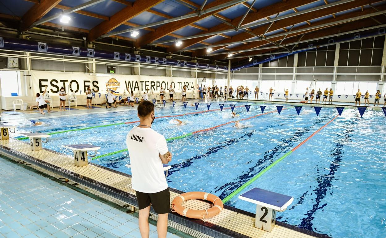 Pabellón del Waterpolo Túria. 