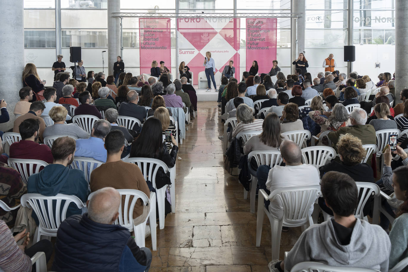 Fotos: Yolanda Díaz presenta Sumar en Valencia