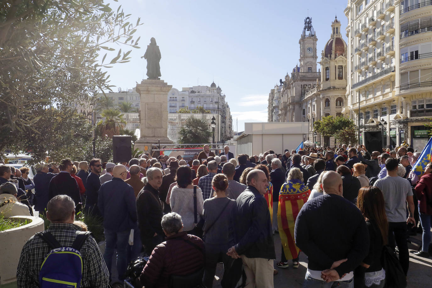 Fotos: Protesta por la figura de Francesc Vinatea en Valencia