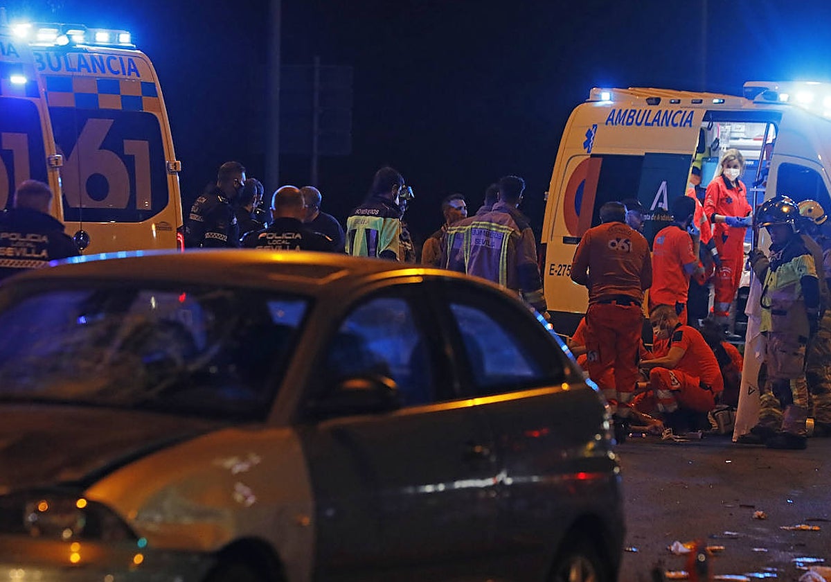 Accidente de tráfico en Sevilla