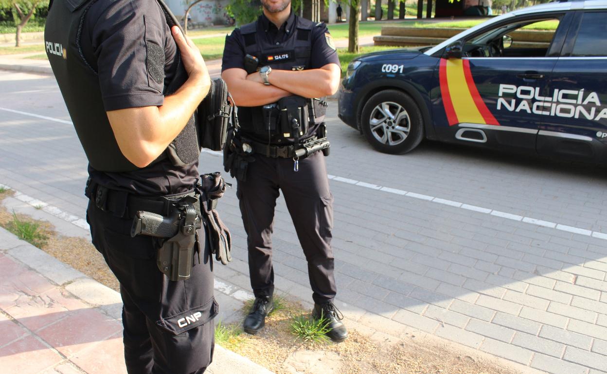 Agentes de la Policía Nacional localizaron al causante del robo.