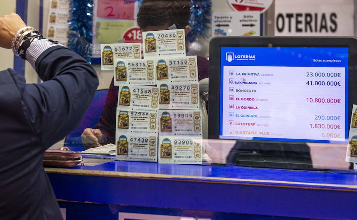 Una administración de Loterías y Apuestas del Estado. 