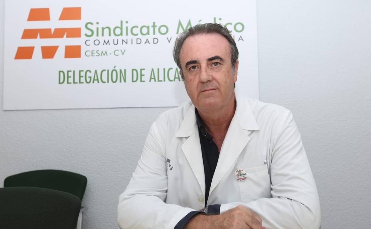 Víctor Pedrera, presidente del Sindicato Médico de la Comunitat (CESM-CV).