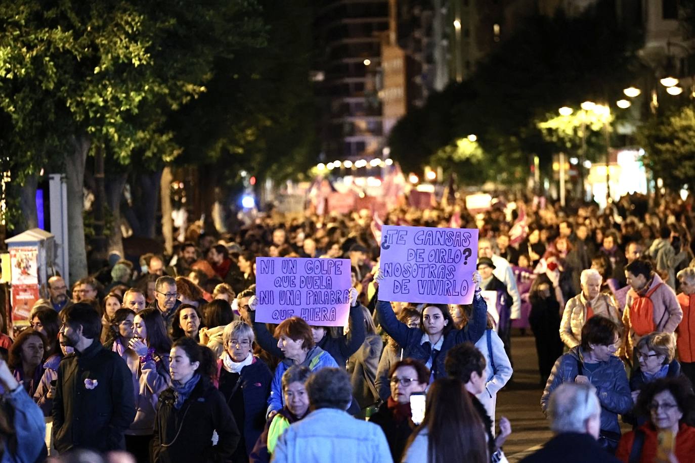 Fotos: Así ha sido la manifestación del 25N en Valencia