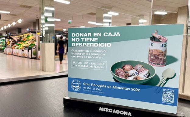 Mercadona se suma a la Gran Recogida del Banco de Alimentos