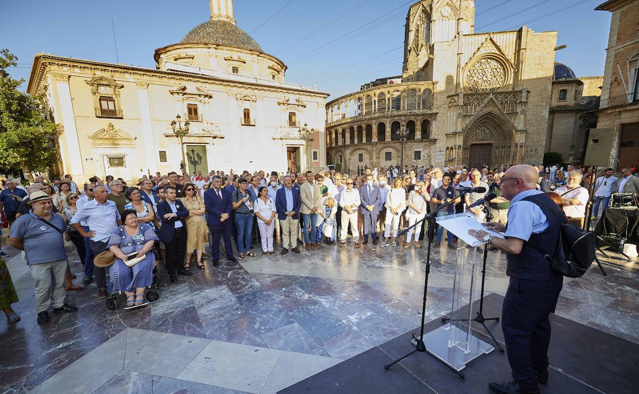 Concentración en defensa del derecho civil valenciano. 