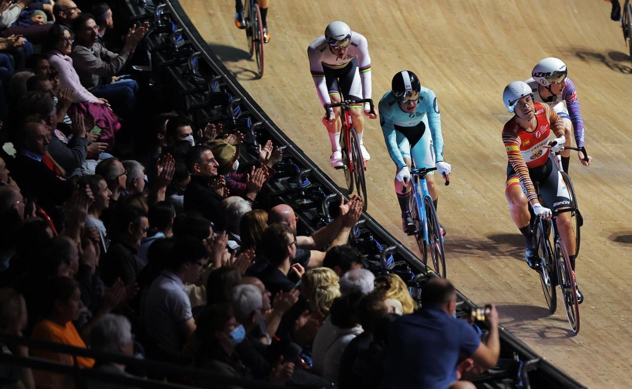 Sebastián Mora, con opciones de llevarse la UCI Track League 