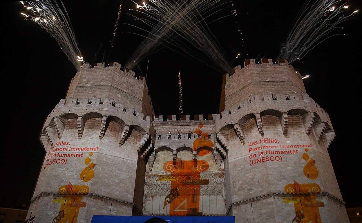 Celebración de un aniversario de la declaración de las Fallas como Patrimonio Inmaterial. 