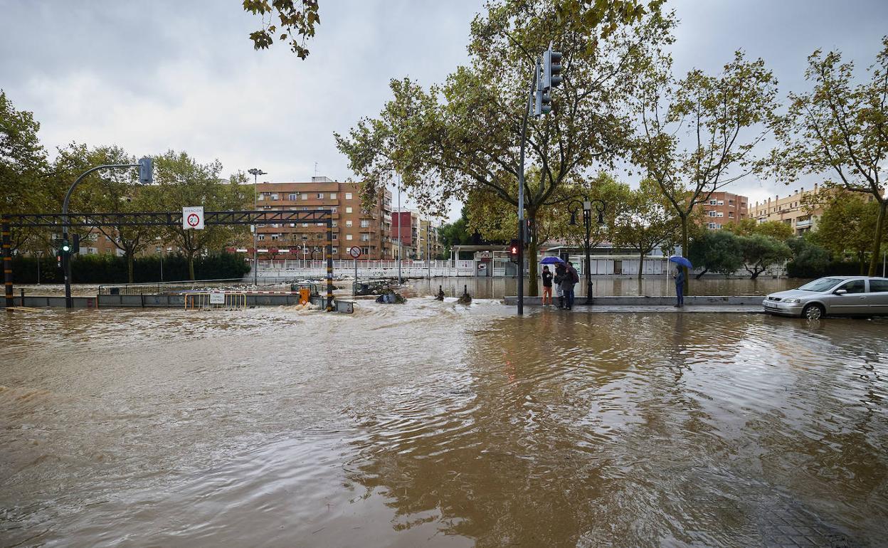 Las inundaciones en el municipio el pasado 12 de noviembre. 