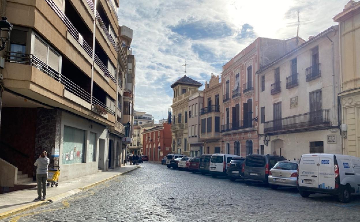 Zona centro de Carcaixent. 