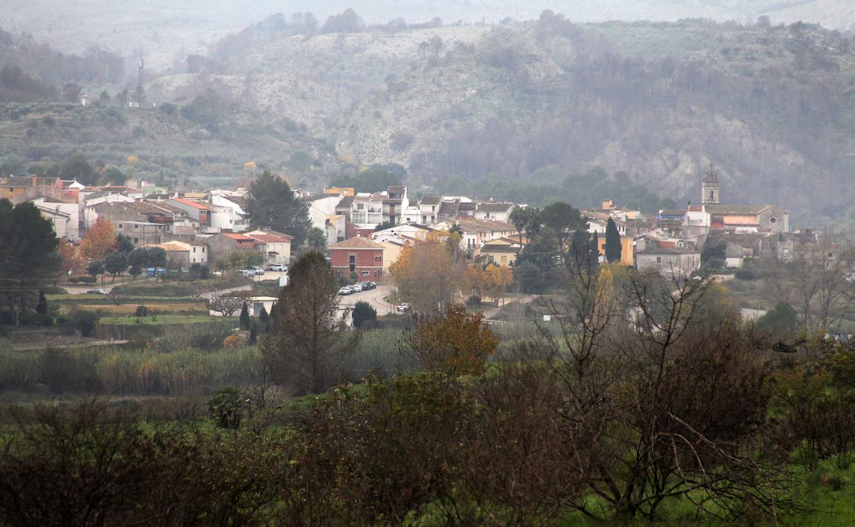 Aspecto actual de la Vall d'Ebo y su entorno. 