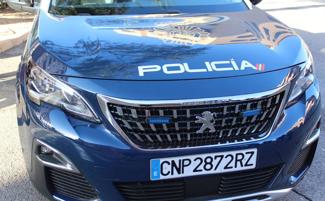 Coche de la Policía Nacional.