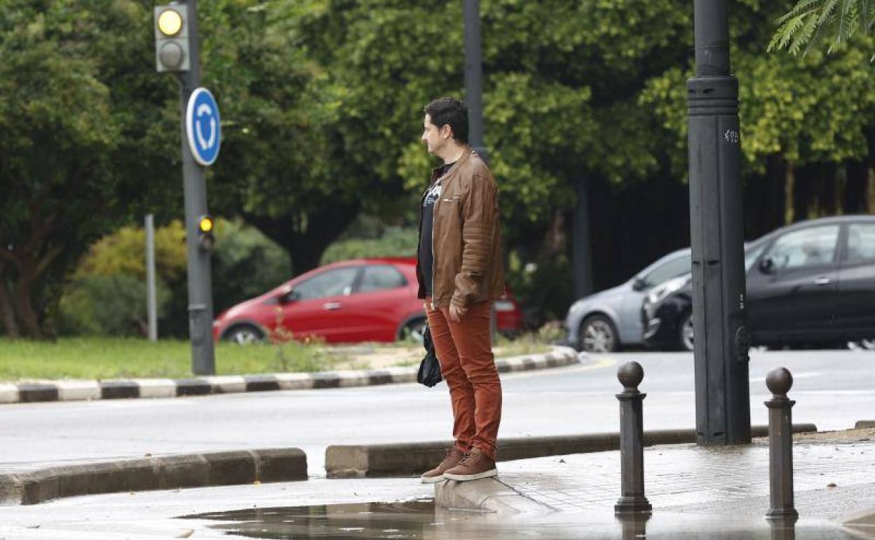 Lluvia en Valencia.