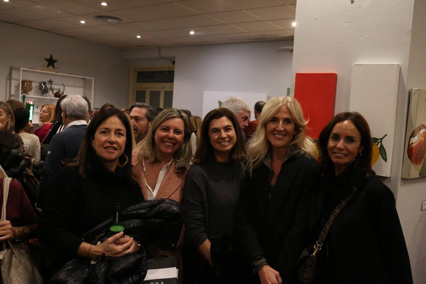 Cristina Escolano, Odette Fernández-Portolés, María Fernández de Córdoba, Tana Manglano y Miriam Mollá.