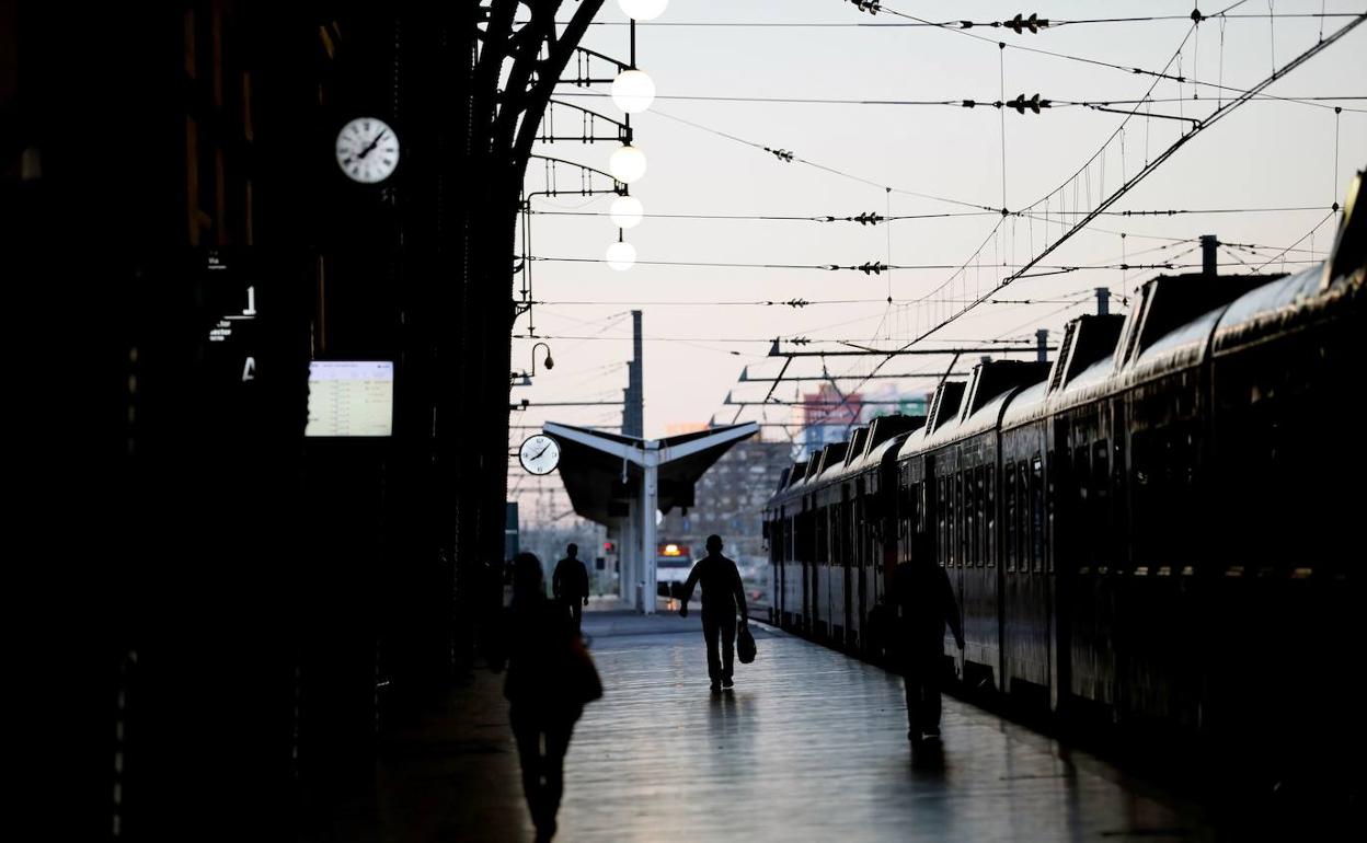 Trenes en Valencia.