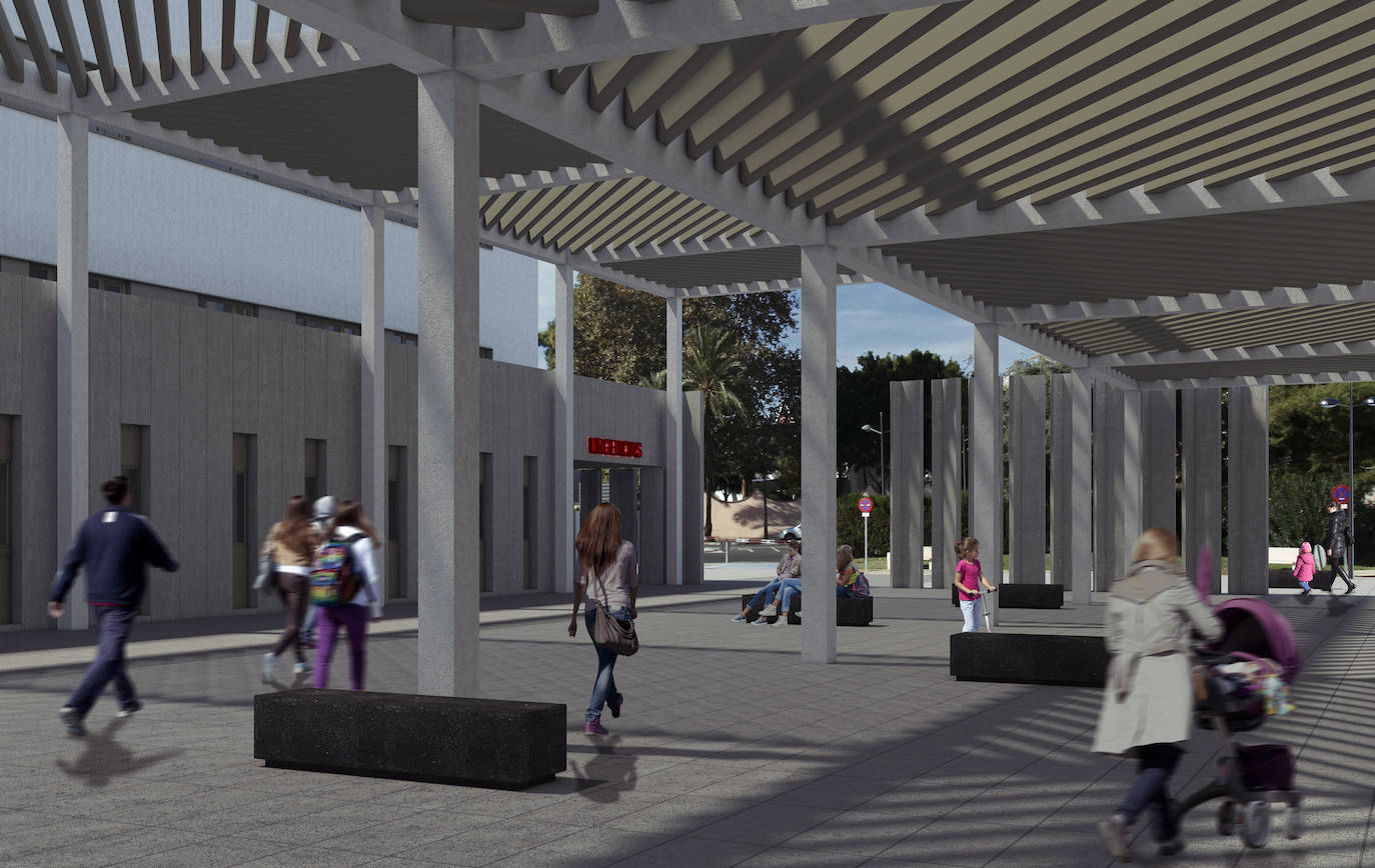 Así quedará el centro una vez finalicen las obras