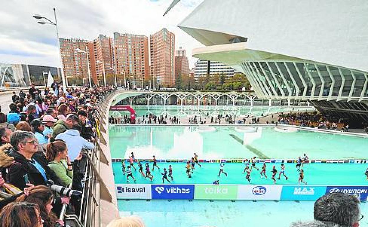 Imagen del Maratón de Valencia del pasado 4 de diciembre. 